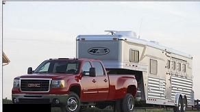 Bumper pull horse trailer
